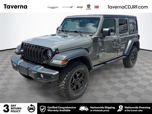 Sting-Gray Clearcoat 2023 Jeep Wrangler 4xe Base