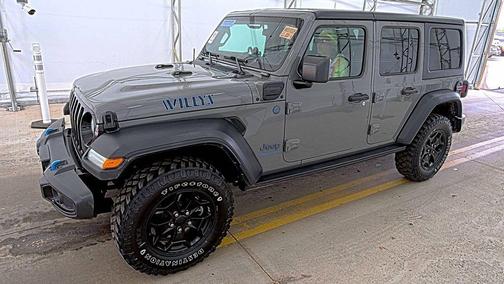 Sting-Gray Clearcoat 2023 Jeep Wrangler 4xe Base