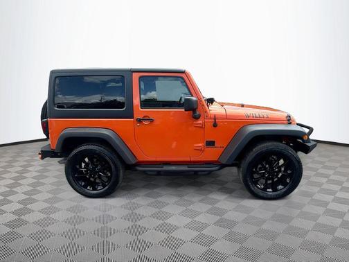 Sunset Orange Pearlcoat 2015 Jeep Wrangler Willys Wheeler