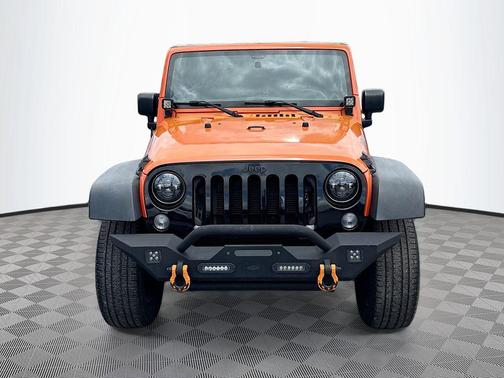 Sunset Orange Pearlcoat 2015 Jeep Wrangler Willys Wheeler