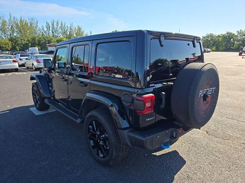 Black Clearcoat 2023 Jeep Wrangler 4xe Sahara