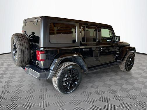 Black Clearcoat 2023 Jeep Wrangler 4xe Sahara