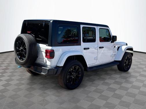 Bright White Clearcoat 2023 Jeep Wrangler 4xe Sahara
