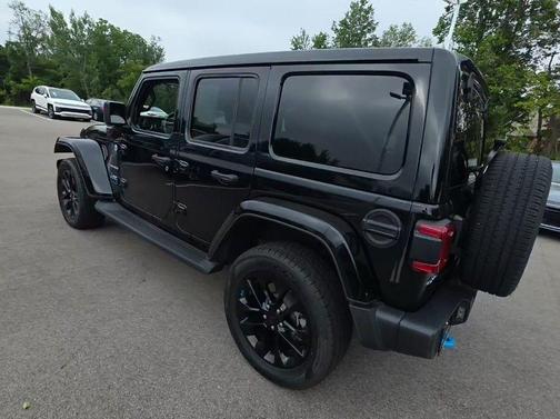 Black Clearcoat 2023 Jeep Wrangler 4xe Sahara