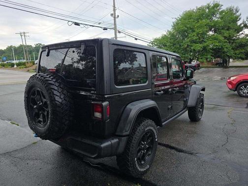 Black Clearcoat 2023 Jeep Wrangler 4xe Willys