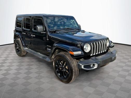 Black Clearcoat 2021 Jeep Wrangler Unlimited 4xe Sahara