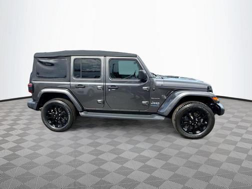 Granite Crystal Metallic Clearcoat 2021 Jeep Wrangler Unlimited 4xe Sahara