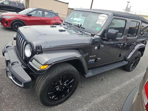 Granite Crystal Metallic Clearcoat 2021 Jeep Wrangler Unlimited 4xe Sahara