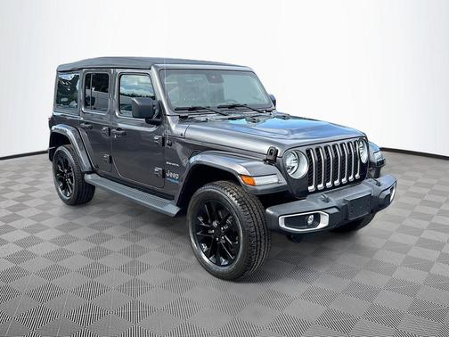 Granite Crystal Metallic Clearcoat 2021 Jeep Wrangler Unlimited 4xe Sahara