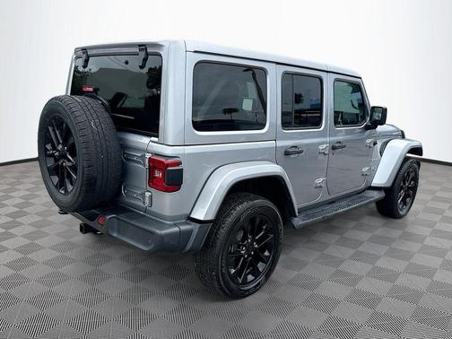 Billet Silver Metallic Clearcoat 2021 Jeep Wrangler Unlimited 4xe Sahara