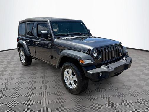 Granite Crystal Metallic Clearcoat 2022 Jeep Wrangler Unlimited Sport