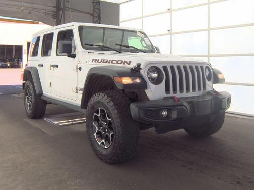 Bright White Clearcoat 2023 Jeep Wrangler Rubicon