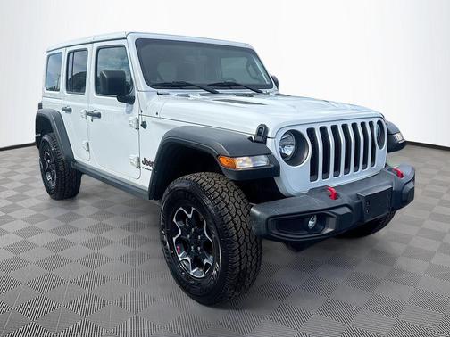 Bright White Clearcoat 2023 Jeep Wrangler Rubicon