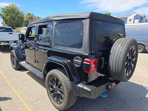 Black Clearcoat 2023 Jeep Wrangler 4xe Sahara