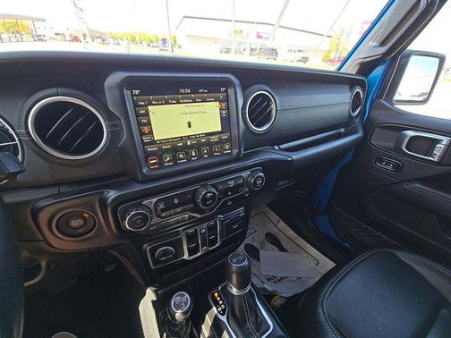 Hydro Blue Pearlcoat 2022 Jeep Wrangler Unlimited 4xe Sahara