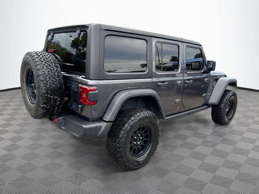 Granite Crystal Metallic Clearcoat 2022 Jeep Wrangler Unlimited 4xe Rubicon