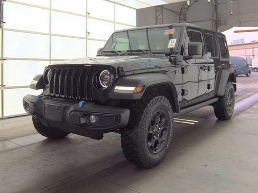 Black Clearcoat 2023 Jeep Wrangler 4xe Base