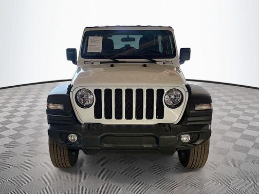Bright White Clearcoat 2023 Jeep Wrangler Sport