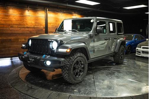 Sting-Gray Clearcoat 2023 Jeep Wrangler 4xe Base