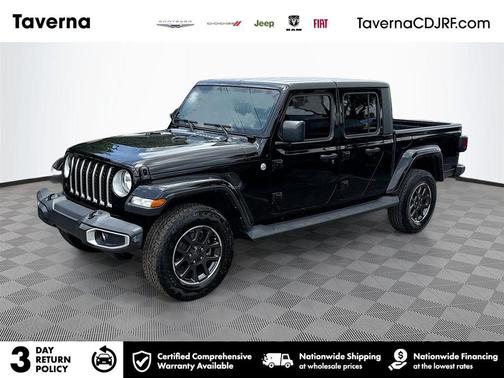 Black Clearcoat 2023 Jeep Gladiator Overland