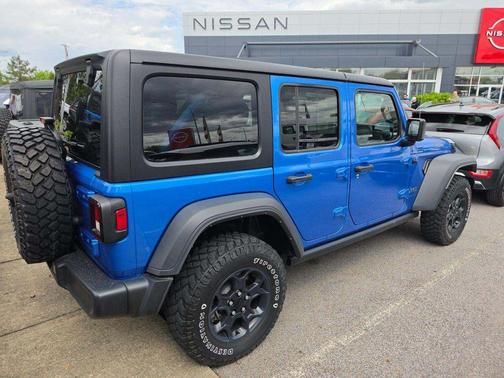 Hydro Blue Pearlcoat 2023 Jeep Wrangler 4xe Base