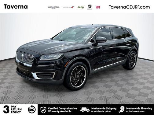 Black Metallic 2019 Lincoln Nautilus Reserve