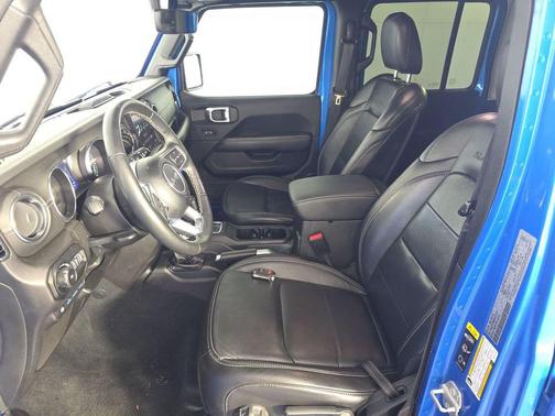 Hydro Blue Pearlcoat 2022 Jeep Wrangler Unlimited 4xe Sahara