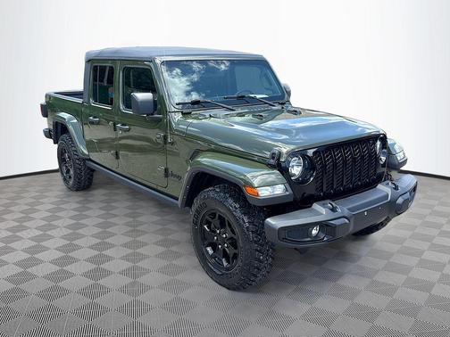 Sarge Green Clearcoat 2022 Jeep Gladiator Sport