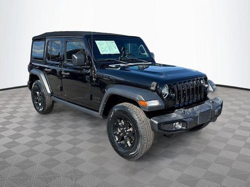 Black Clearcoat 2022 Jeep Wrangler Willys