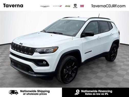 Bright White Clearcoat 2026 Jeep Compass Latitude