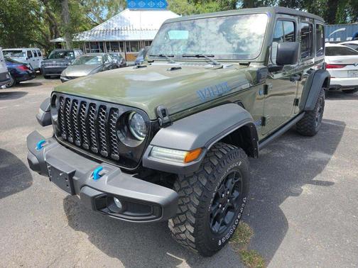 Sarge Green Clearcoat 2023 Jeep Wrangler 4xe Willys