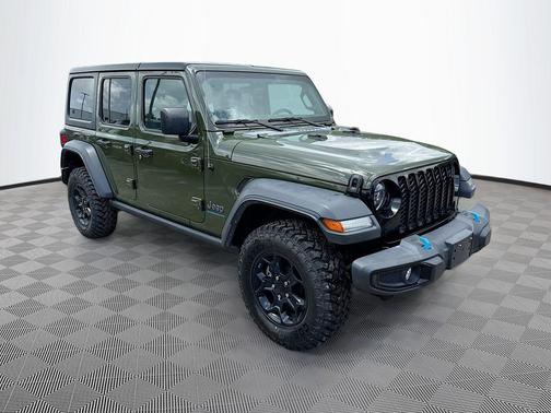 Sarge Green Clearcoat 2023 Jeep Wrangler 4xe Willys