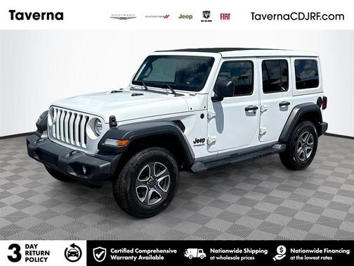 Bright White Clearcoat 2022 Jeep Wrangler Unlimited Sport