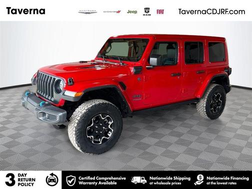 Firecracker Red Clearcoat 2021 Jeep Wrangler Unlimited 4xe Rubicon