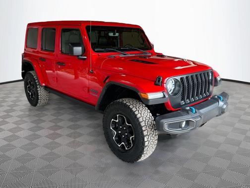 Firecracker Red Clearcoat 2021 Jeep Wrangler Unlimited 4xe Rubicon