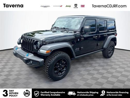 Black Clearcoat 2023 Jeep Wrangler 4xe Base
