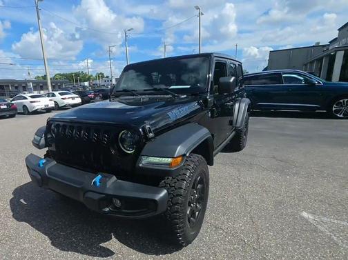 Black Clearcoat 2023 Jeep Wrangler 4xe Base