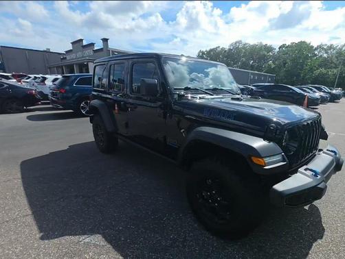 Black Clearcoat 2023 Jeep Wrangler 4xe Base