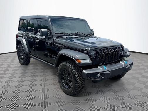 Black Clearcoat 2023 Jeep Wrangler 4xe Base