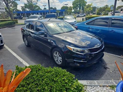 Ebony Black 2018 Kia Optima LX