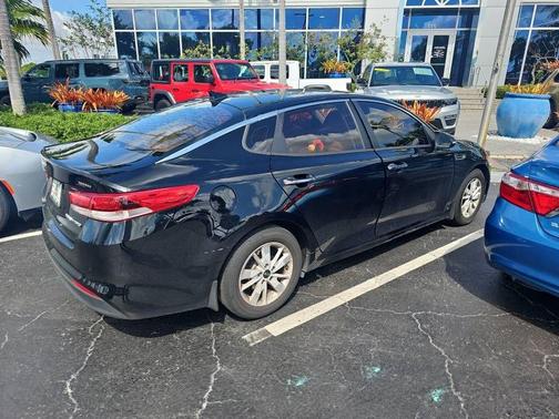 Ebony Black 2018 Kia Optima LX