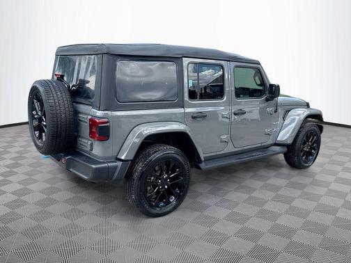 Sting-Gray Clearcoat 2023 Jeep Wrangler 4xe Sahara