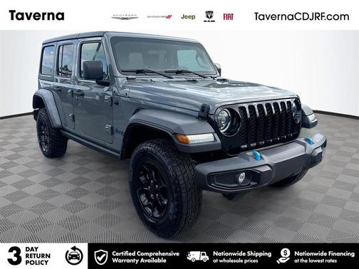 Sting-Gray Clearcoat 2023 Jeep Wrangler 4xe Base