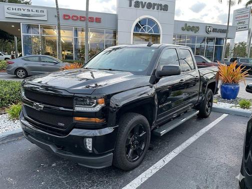 Black 2016 Chevrolet Silverado 1500 Custom