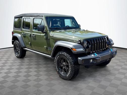 Sarge Green Clearcoat 2023 Jeep Wrangler 4xe Base