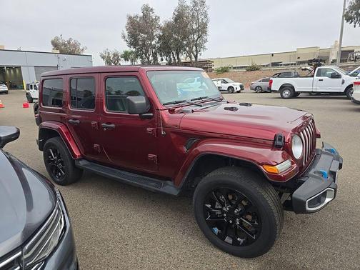Snazzberry Pearlcoat 2022 Jeep Wrangler Unlimited 4xe Sahara