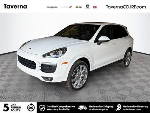 2017 Porsche Cayenne Platinum Edition