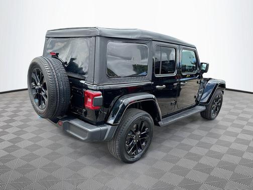 Black Clearcoat 2023 Jeep Wrangler 4xe Sahara