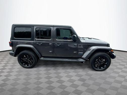 Granite Crystal Metallic Clearcoat 2022 Jeep Wrangler Unlimited 4xe Sahara