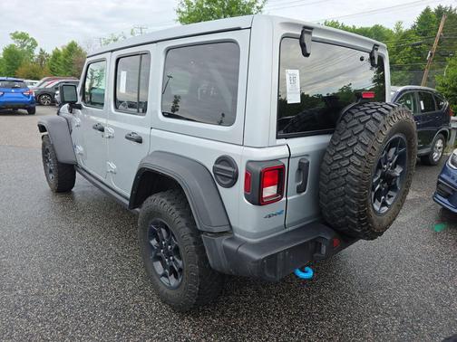 Silver Zynith Clearcoat 2023 Jeep Wrangler 4xe Base
